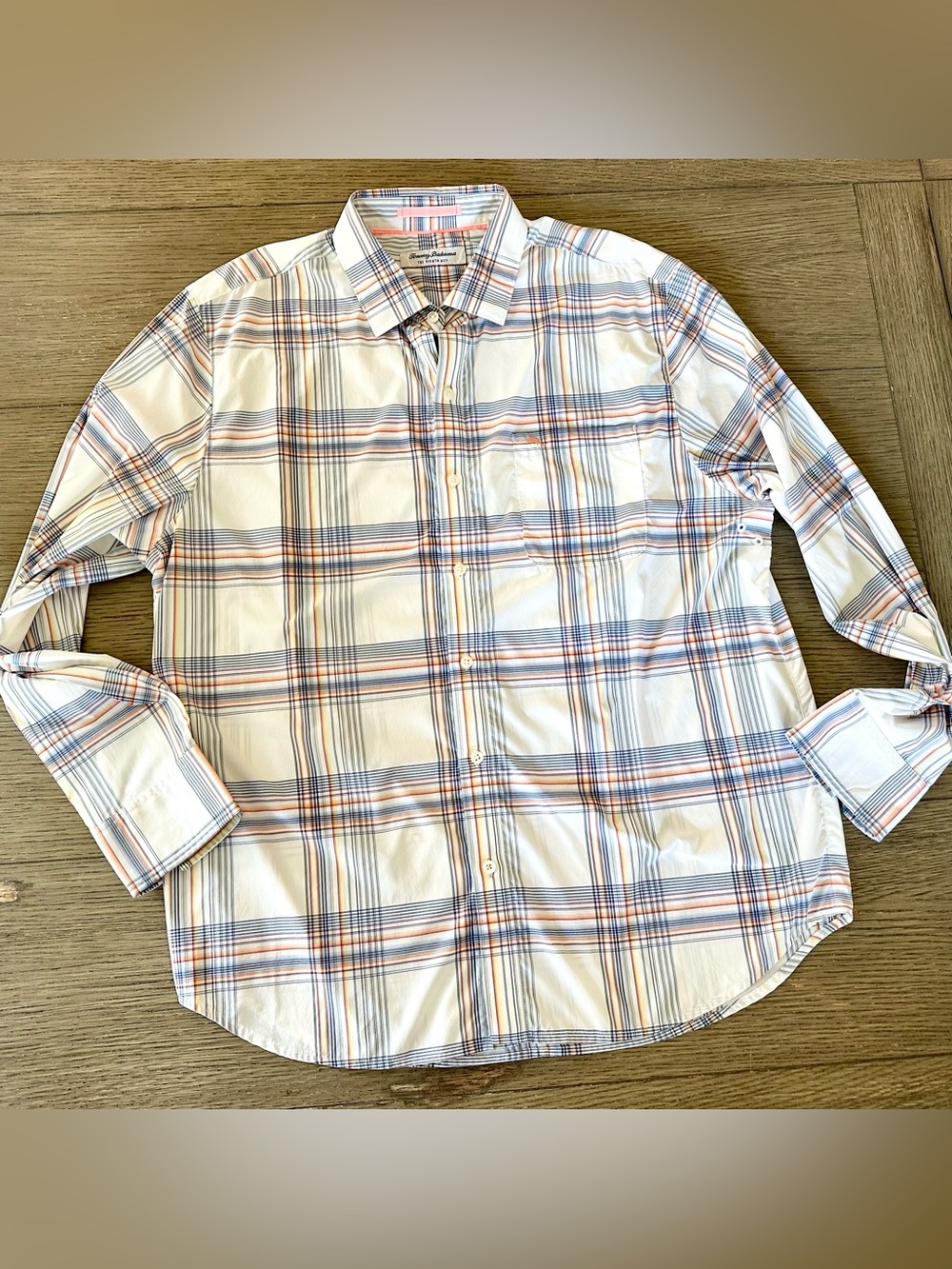 Tommy Bahama Men’s The Siesta Key sport shirt multi plaid size L